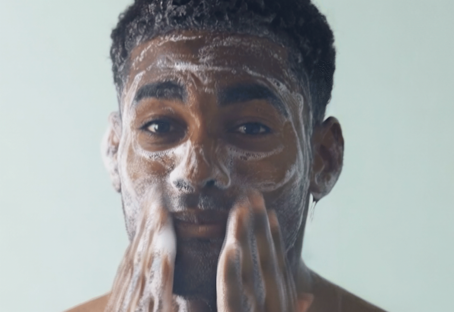 Scrub slim. Niet fanatiek.