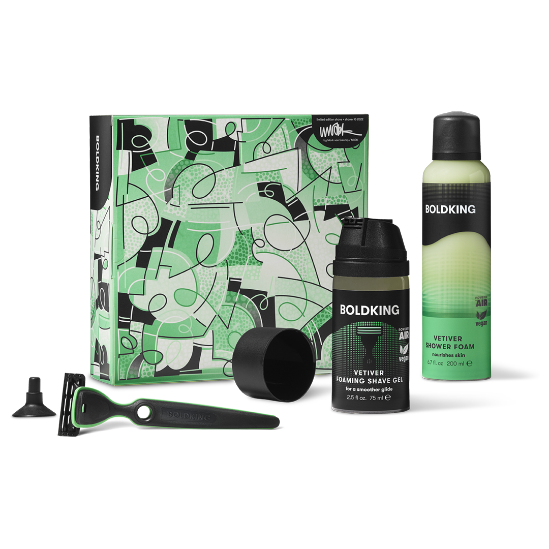 Shower & Shave Set limited edition Vetiver