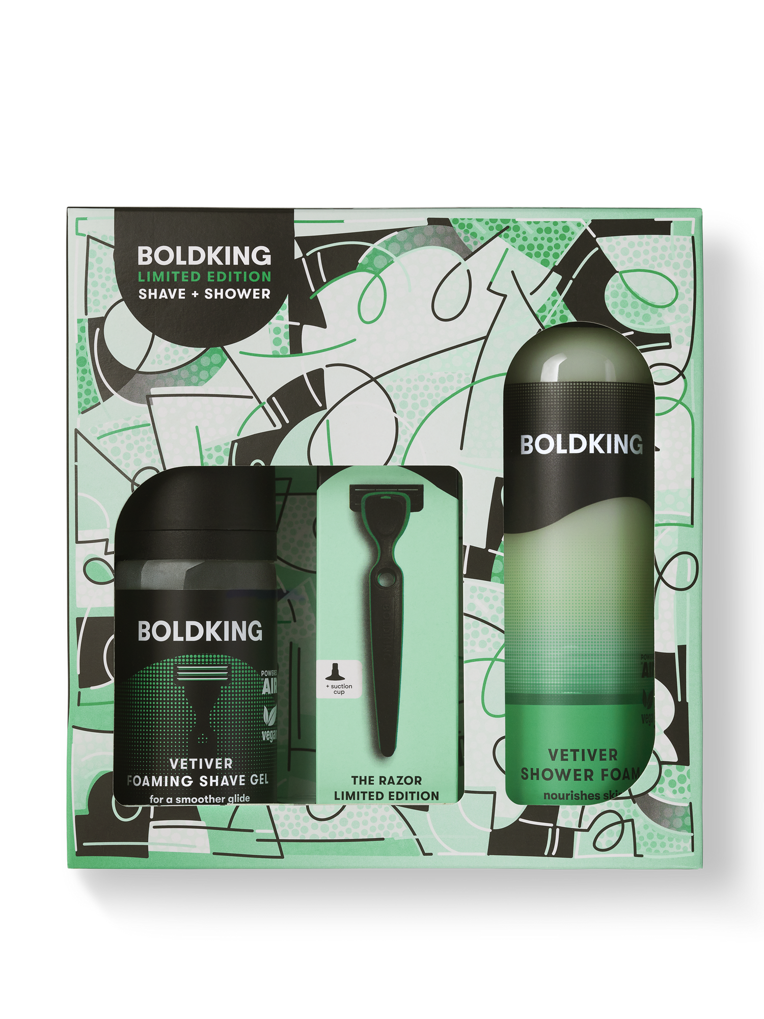 Shower & Shave Set limited edition Vetiver