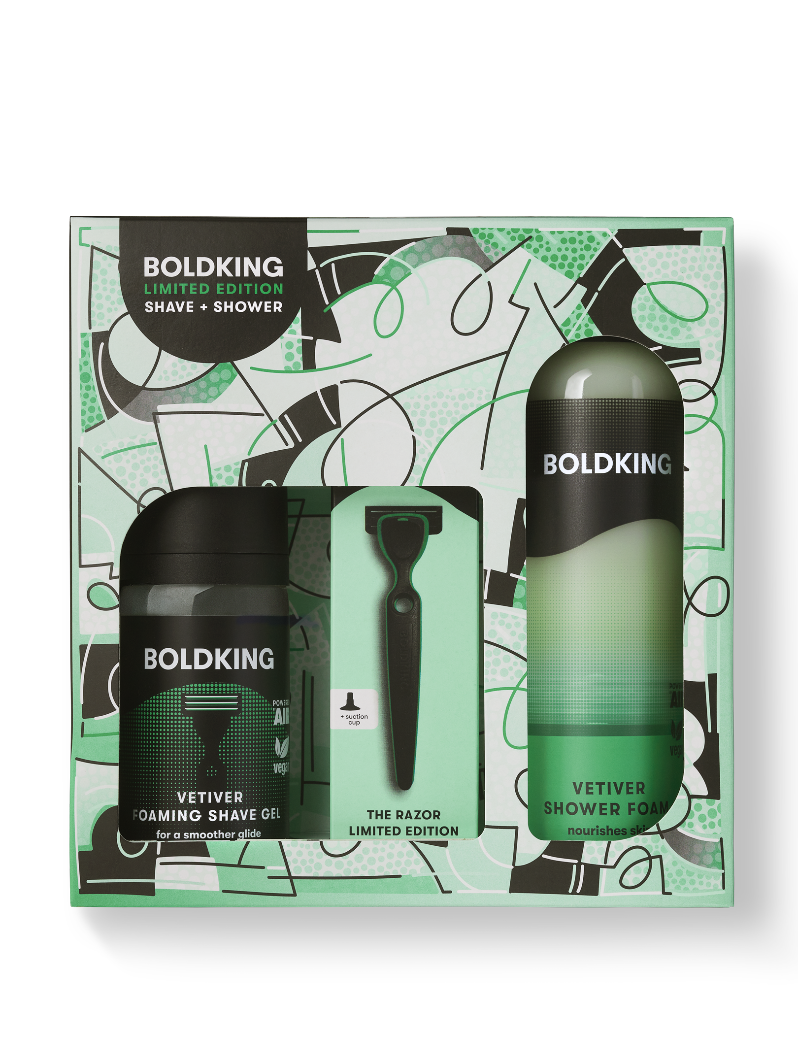 Shower & Shave Set limited edition Vetiver