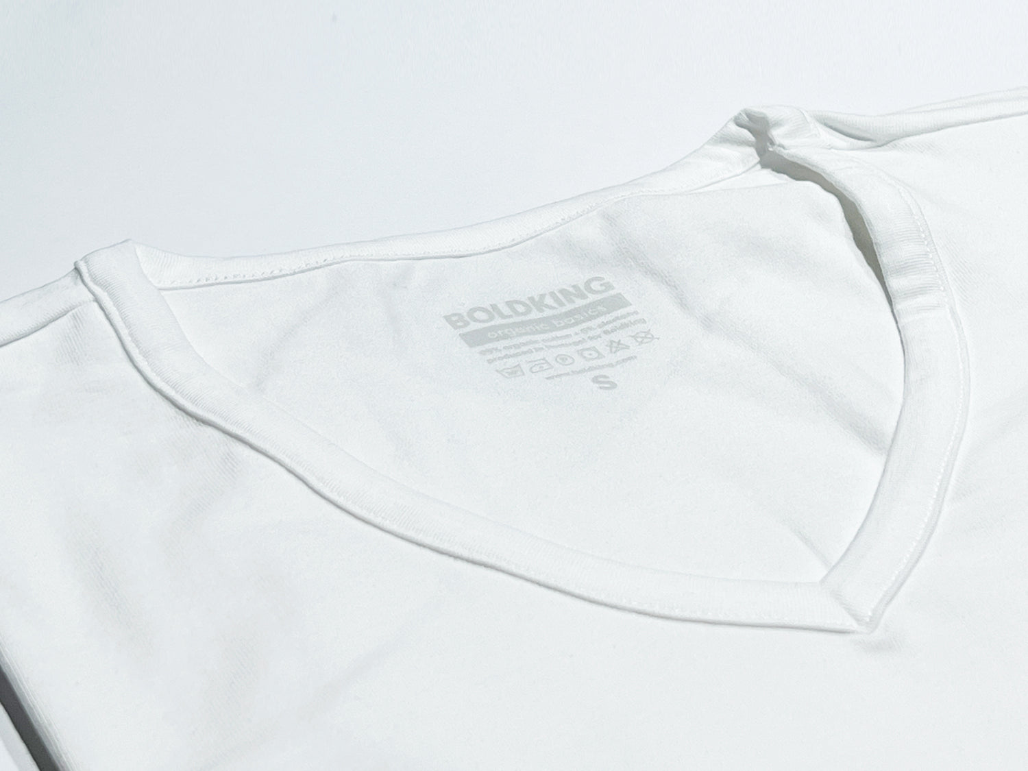 T-Shirt V-Neck Duopack White