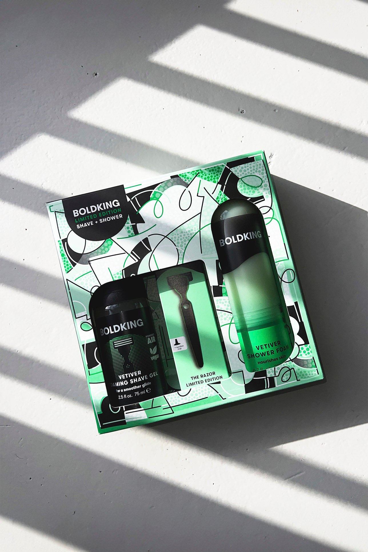 Shower & Shave Set limited edition Vetiver