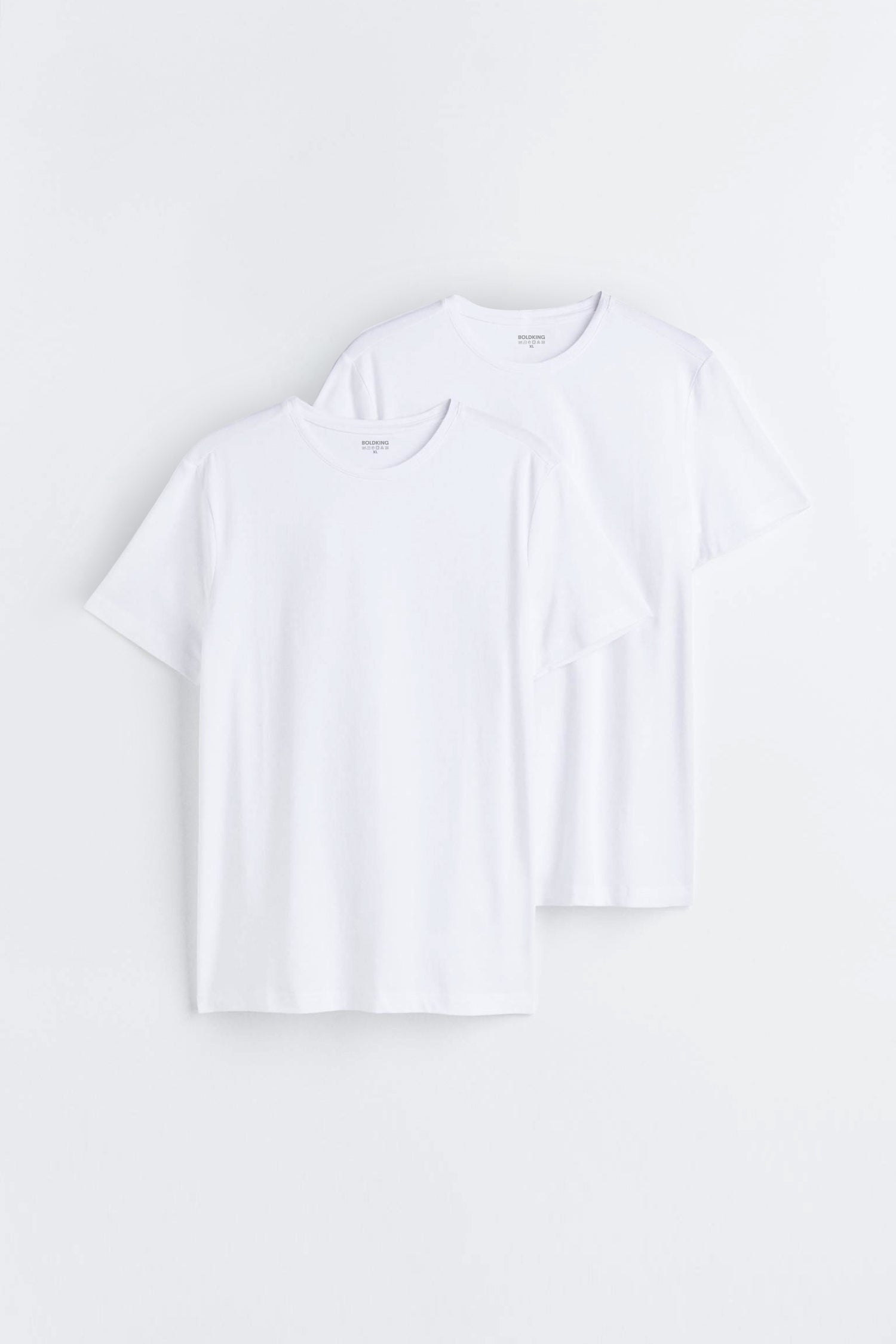 T-shirt O-neck duopack white L